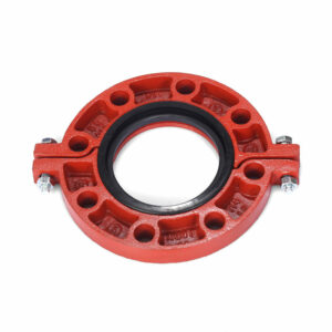 Grooved pipe flange