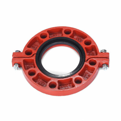 Grooved pipe flange