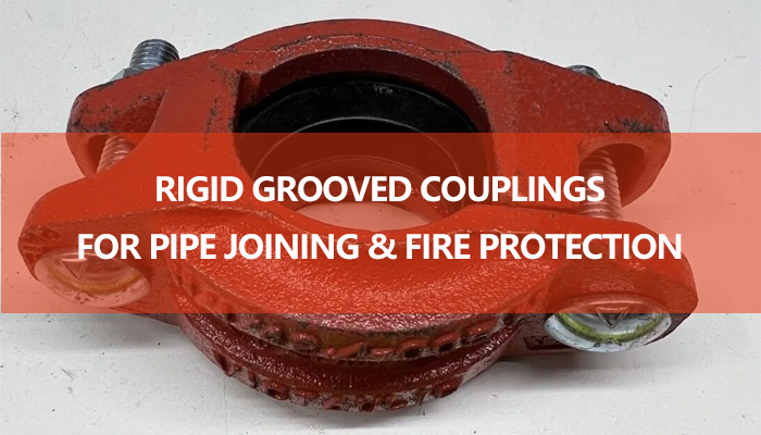Rigid grooved couplings