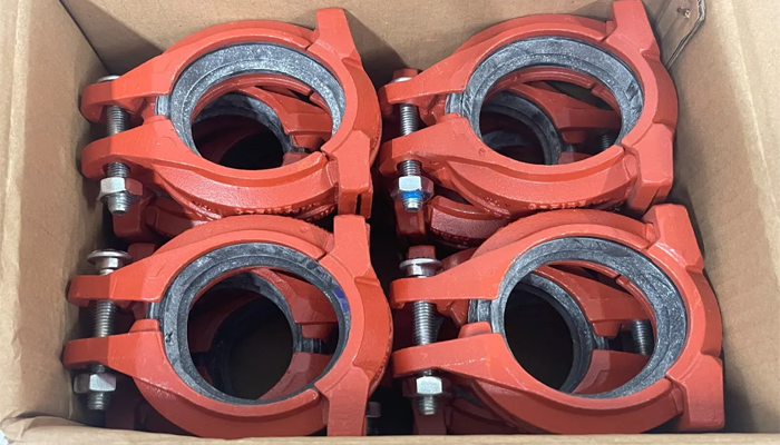 Rigid grooved couplings