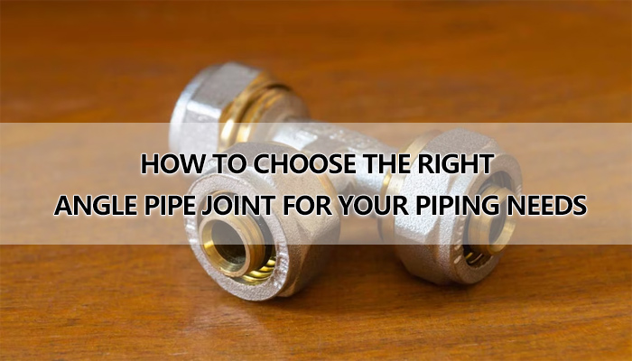 Right Angle Pipe Joint
